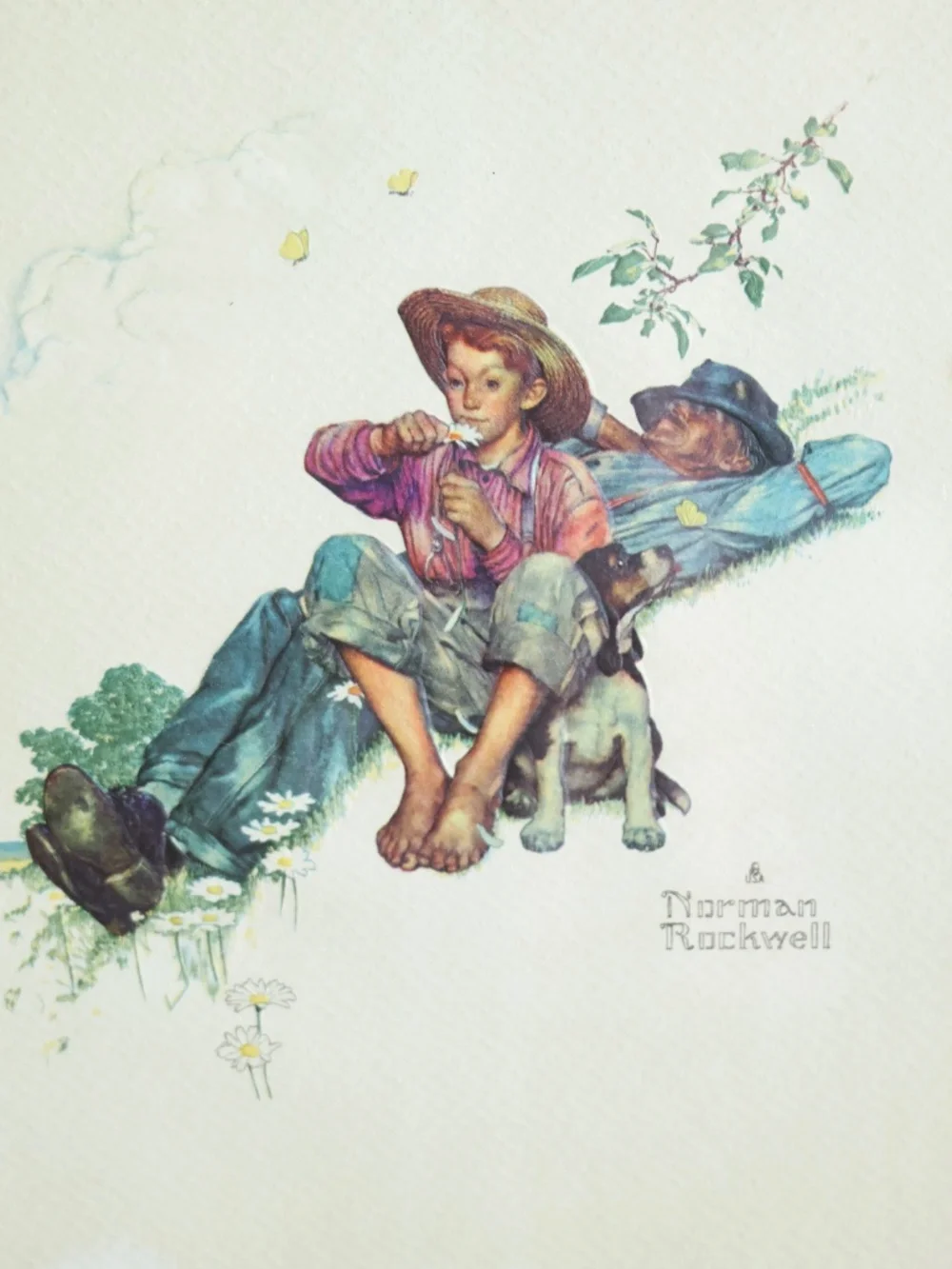 VINTAGE 1958 Norman Rockwell 